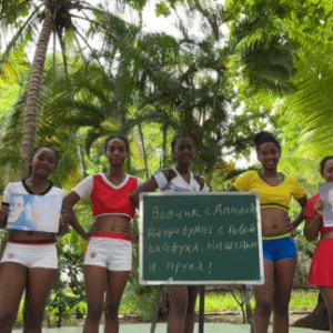 African hot girl football team